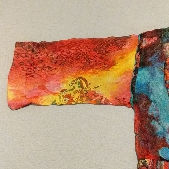 Chicos Silk jacket - Picture 5 of 6